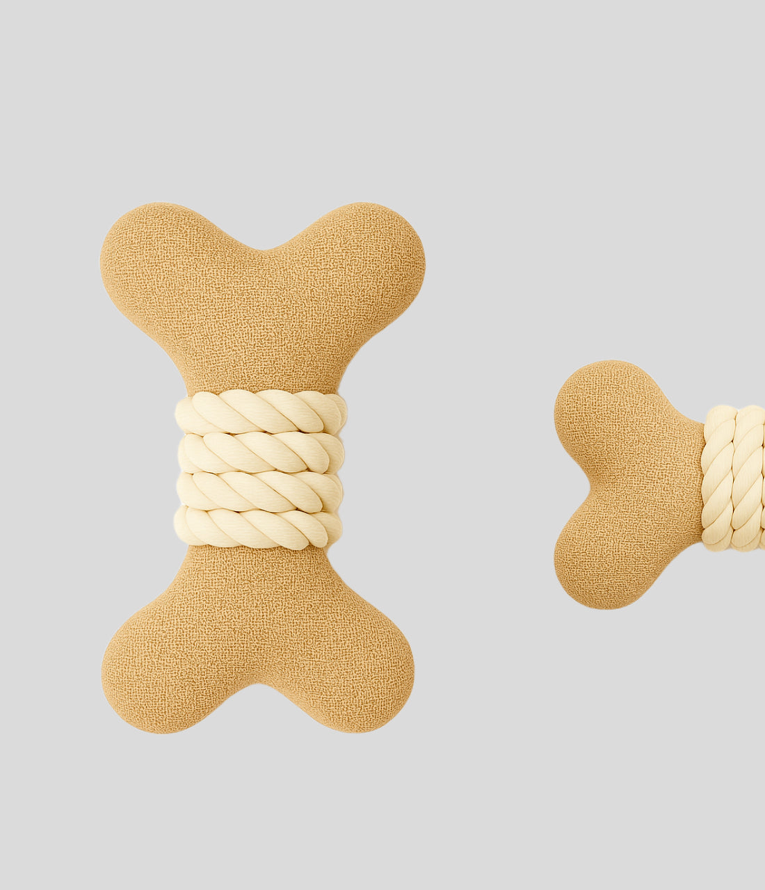 PawGrip Rope Bone